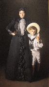 John Singer Sargent WLA lacma John Singer Sargent Portrait of Mrs Edward L Davis and Her Son oil painting artist